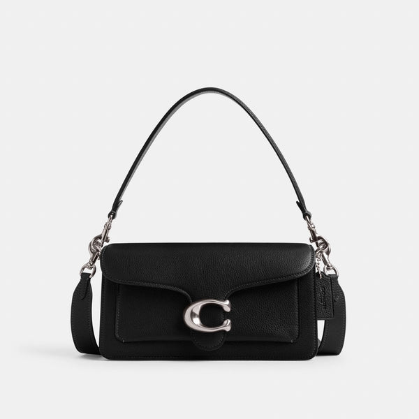 Tabby Shoulder Bag 26 (Silver_Black)