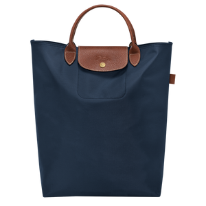 Le Pliage Original M Tote bag Vertical Navy