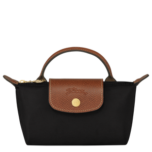 Le Pliage Original Pouch with handle Black