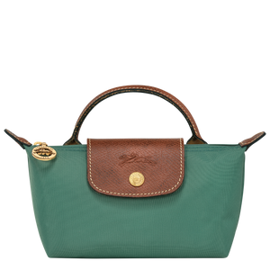Le Pliage Original Pouch with handle Sage