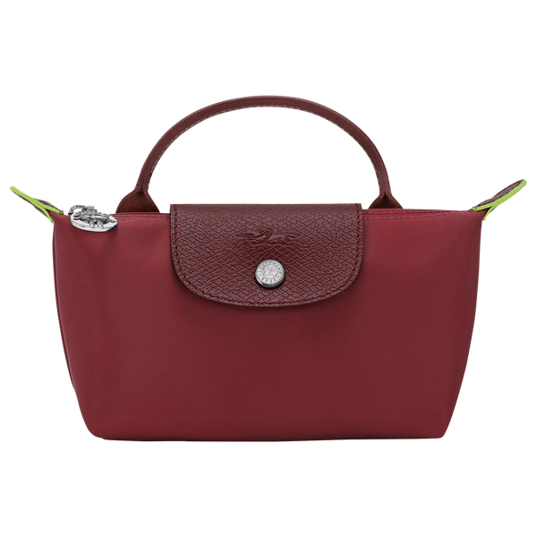 Le Pliage Green Pouch with handle