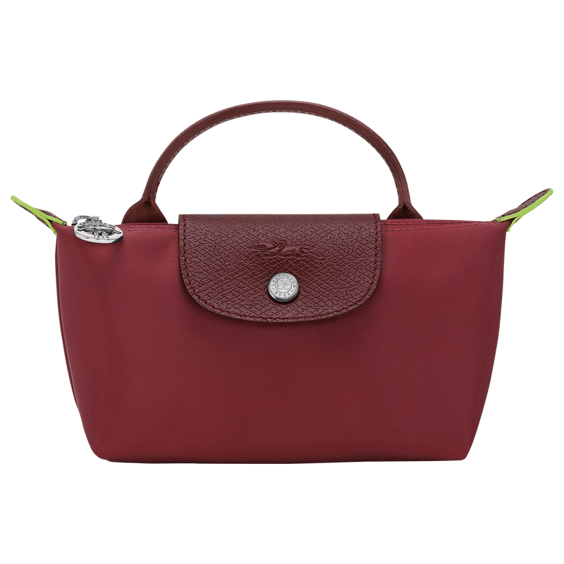 Le Pliage Green Pouch with handle