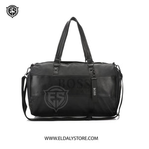 BOSS Inspired Versatile Black Duffle Travel Bag