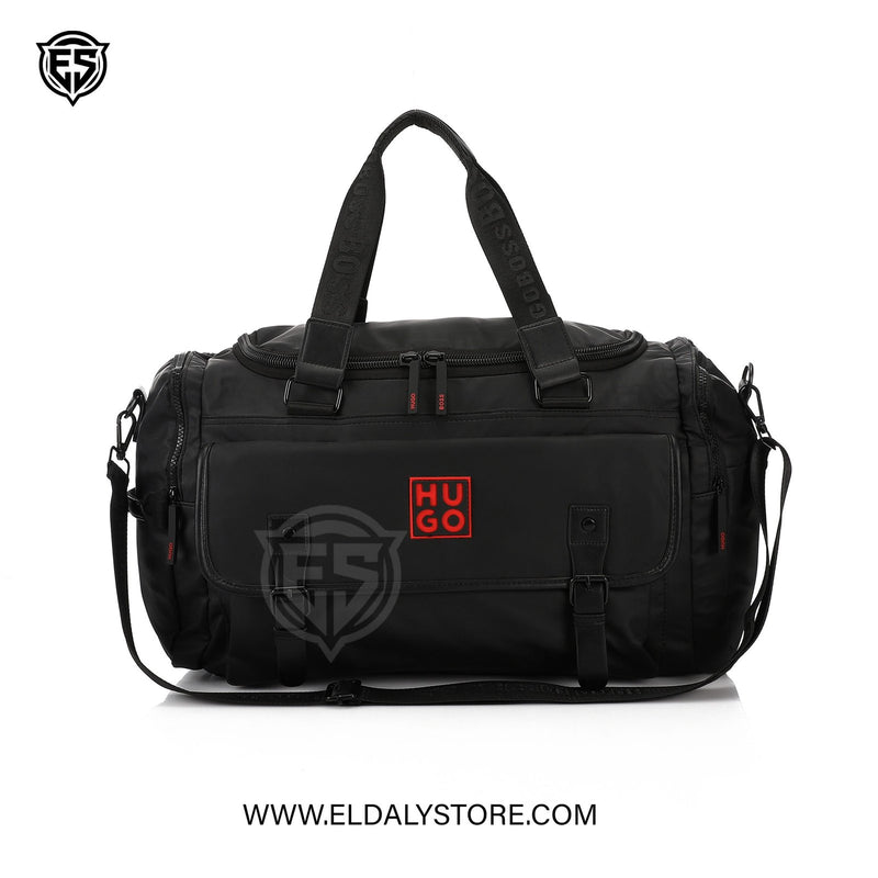 HUGO BOSS Black Modern Utility Duffle Bag