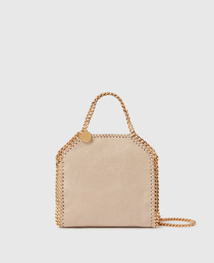 Stella McCartney Falabella Tiny Tote Bag Clotted Cream