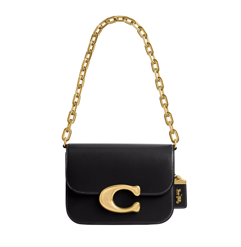 Coach Idol Leather Black