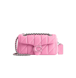 Tabby Shoulder Bag 20 With Quilting leather Pink