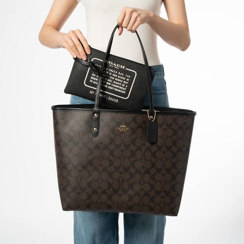 Coach Reversible City Tote Bag