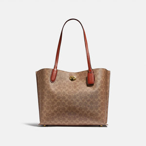Willow Tote Bag in Signature Canvas