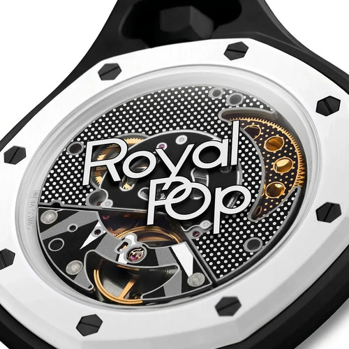 Audemars Piguet x Swatch Royal Pop OCHO NEGRO Unisex Pendant Watch 2
