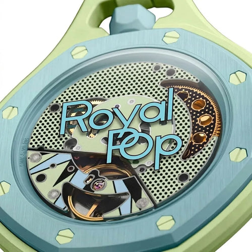 Audemars Piguet x Swatch Royal Pop BLAUE ACHT Unisex Pocket Watch 2