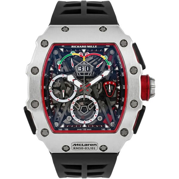 Richard Mille Men’s McLaren RM50-03/01 Skeleton Dial Watch