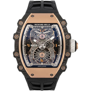 Richard Mille Men’s RM 35-01 Carbon TPT Skeleton Watch