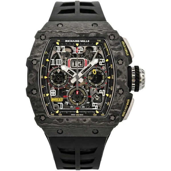 Richard Mille Men’s RM 35-02 Rafael Nadal Red Quartz TPT Watch