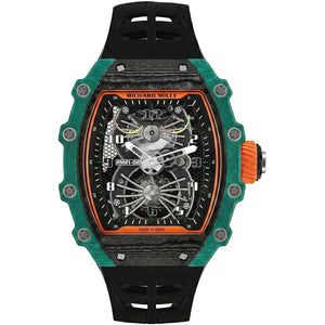 Richard Mille Men’s RM 21-02 Aerodyne Green Carbon TPT Watch