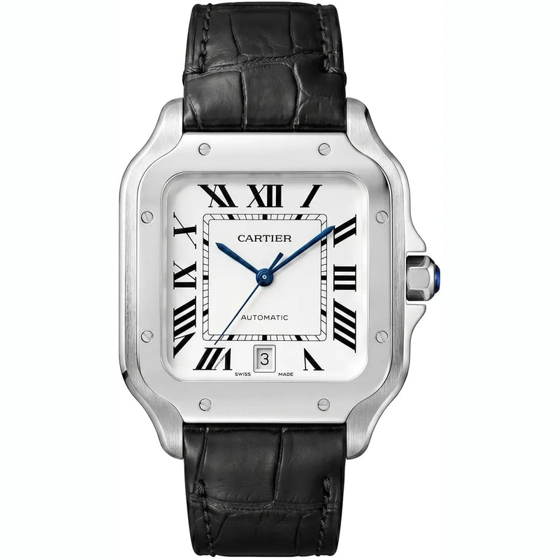 Cartier Men’s White Dial Square Watch