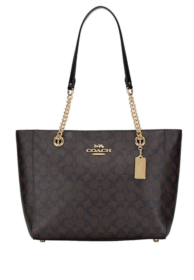Coach Cammie Chain Tote In Signature