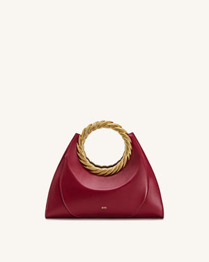 JW Pei Amiya Leaf Handle Sculpture Bag