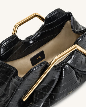JW PEI Lila Metal Frame Clutch