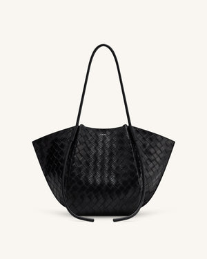 JW PEI Nala Wide Weave Texture Tote Bag