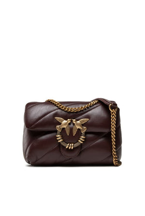 PINKO LARGE LOVE BAG PUFF MAXI QUILT JEWEL