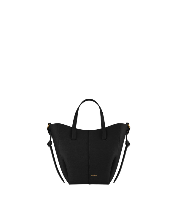Polene Cyme Tote Nano EDITION TEXTURED BLACK