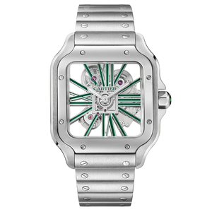 Cartier Santos Skeleton Super Clone Swiss Machine (41.9mm x35.1mm)