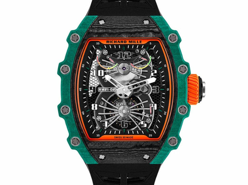 RICHARD MILLE RM 21-02 Tourbillon Aerodyne Super Clone Swiss Machine (50.12mm x 42.68mm)