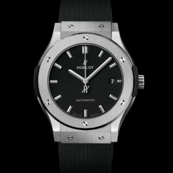 Hublot Classic Fusion Titanium Blue Super Clone Swiss Machine 42mm