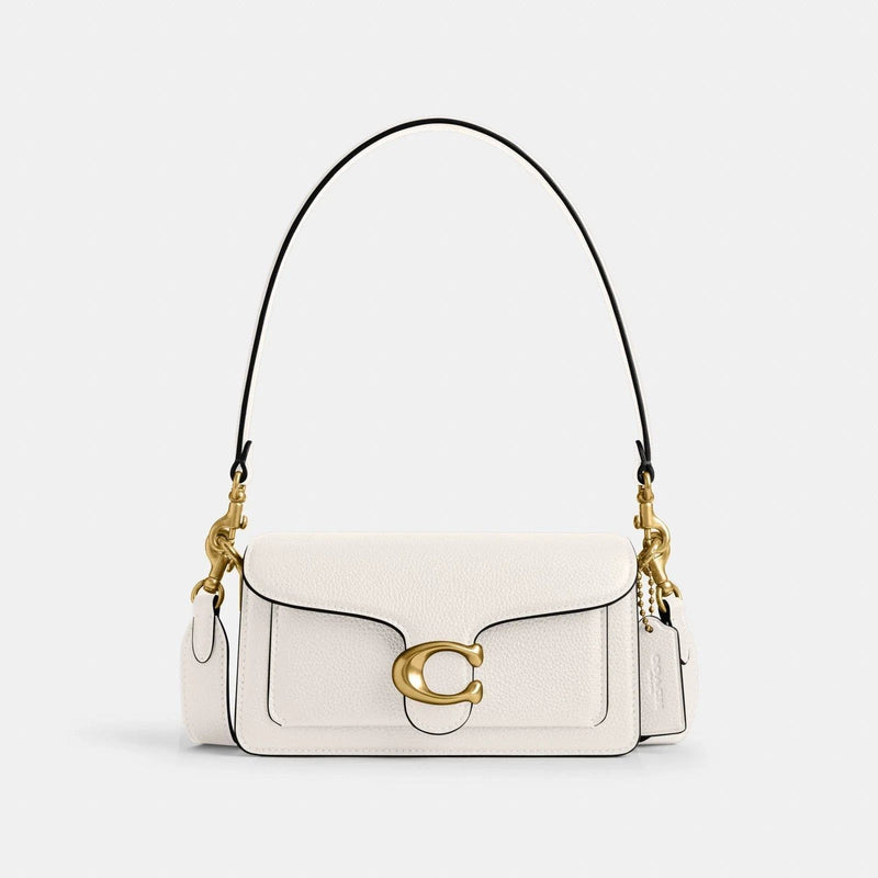 Tabby Shoulder Bag 20 (Brass_Chalk)